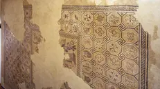Uno dei mosaici delle domus romane di Brescia - Foto © www.giornaledibrescia.it