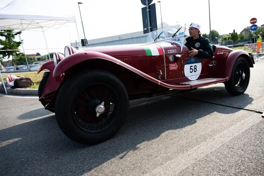 Mille Miglia 2023, il passaggio da Treviglio