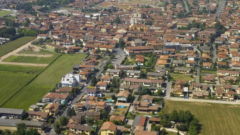 Una panoramica di Castrezzato - Foto © www.giornaledibrescia.it