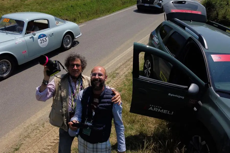 Mille Miglia 2023, il passaggio a San Nazzaro