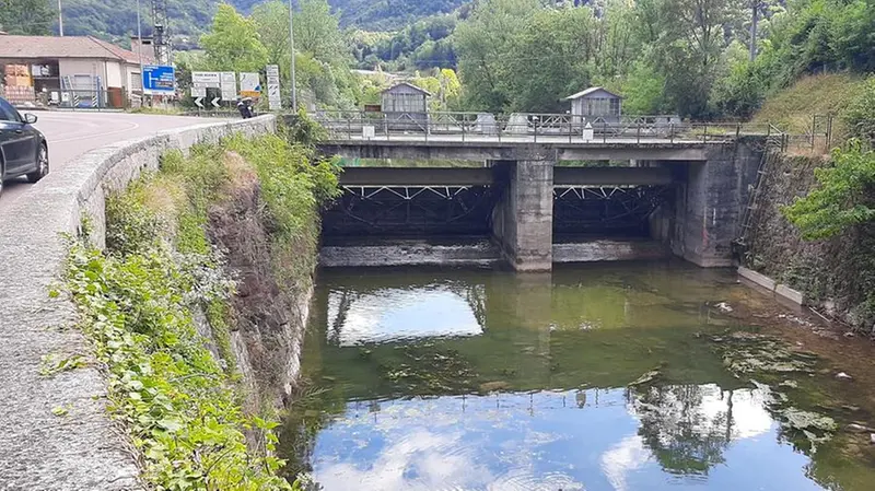 Opere di regolazione per il lago d'Idro