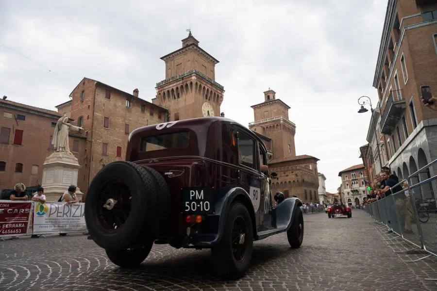 Mille Miglia 2023, il passaggio da Ferrara