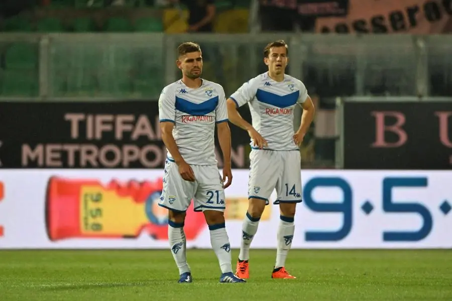 Il Brescia è in campo a Palermo