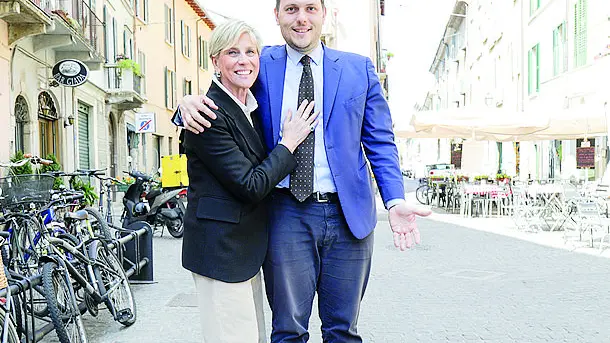 Laura Castelletti e Federico Manzoni