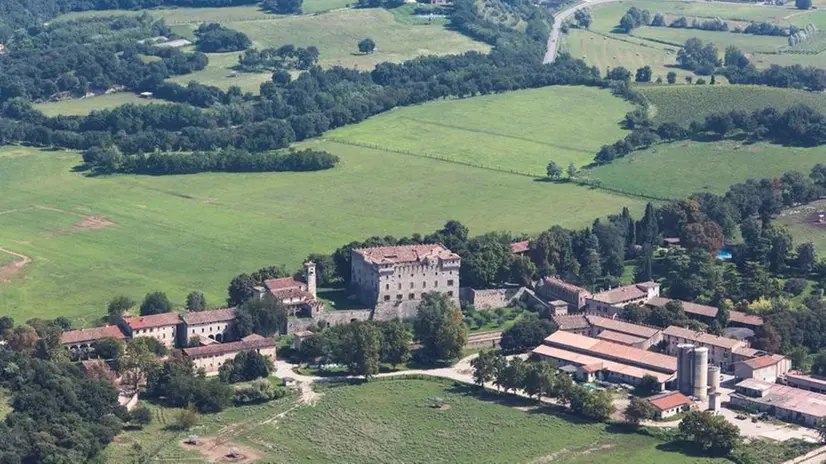 Il castello di Drugolo a Lonato del Garda