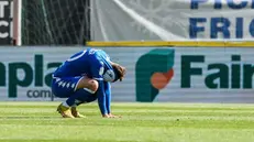 Delusione del Brescia dopo la sconfitta con Ascoli - Foto New Reporter Pagliaricci © www.giornaledibrescia.it