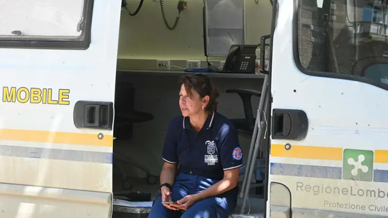 Maria Ferrari, funzionaria di Protezione Civile della provincia di Brescia - Foto Gabriele Strada/Neg © www.giornaledibrescia.it