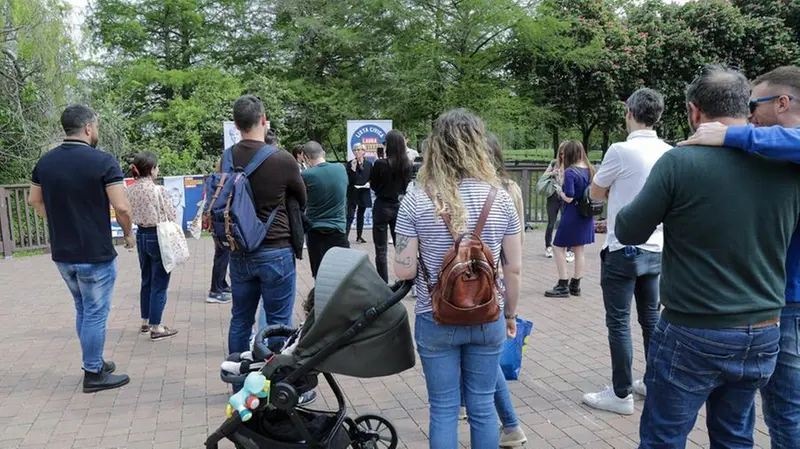 La conferenza stampa di Laura Castelletti - © www.giornaledibrescia.it