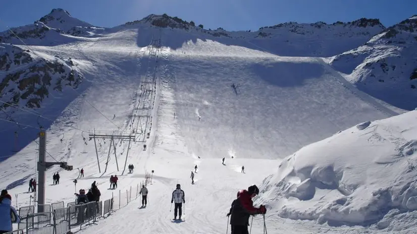 Una delle piste al Tonale