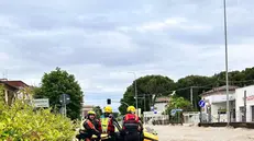 L'impegno dei soccorritori bresciani in Emilia Romagna