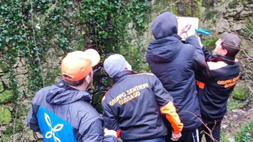 La collocazione dei cartelli di inizio percorso