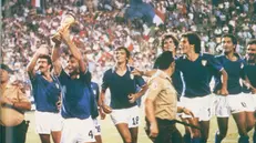 La vittoria dei Mondiali dell'82 in Spagna con Alessandro Altobelli - Foto © www.giornaledibrescia.it