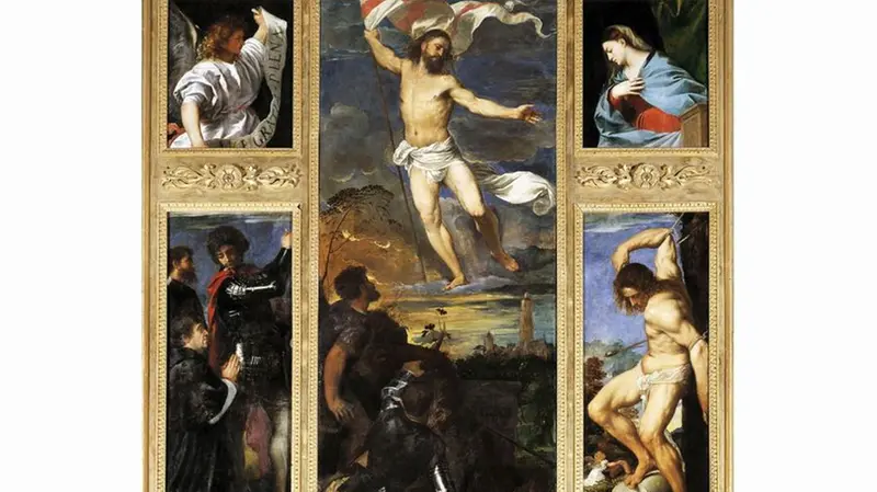 Il Polittico Averoldi dipinto da Tiziano 501 anni fa