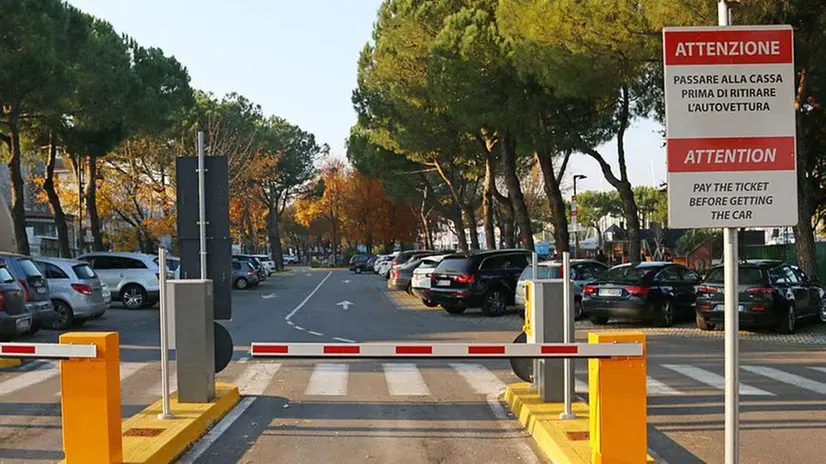 Il parcheggio Maratona, dove è avvenuta l'aggressione - Foto © www.giornaledibrescia.it