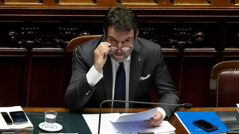 Il ministro Matteo Salvini - Foto Ansa/Massimo Percossi © www.giornaledibrescia.it