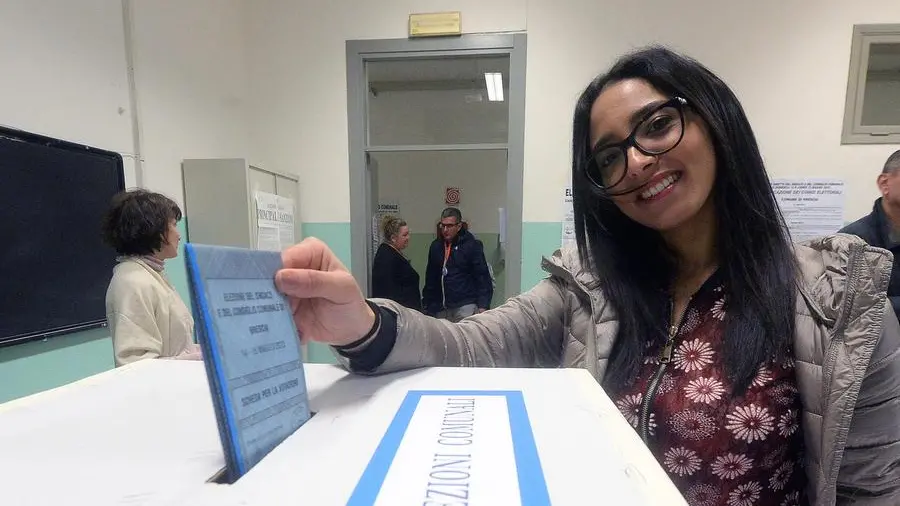 Il voto per le Amministrative 2023 © www.giornaledibrescia.it