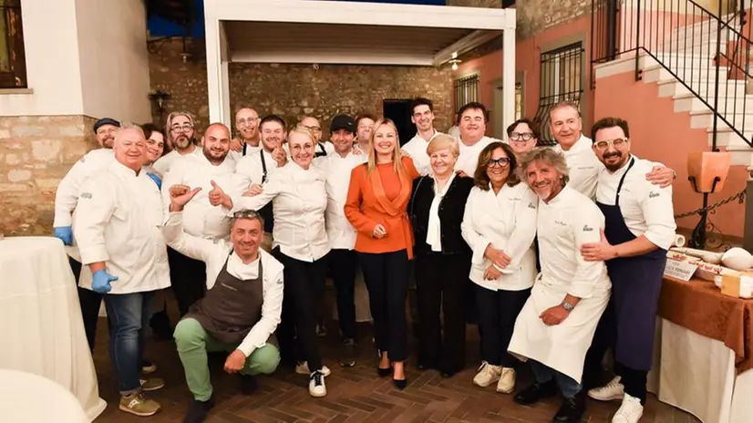 Alcuni momenti di Chefs for Life a Salò
