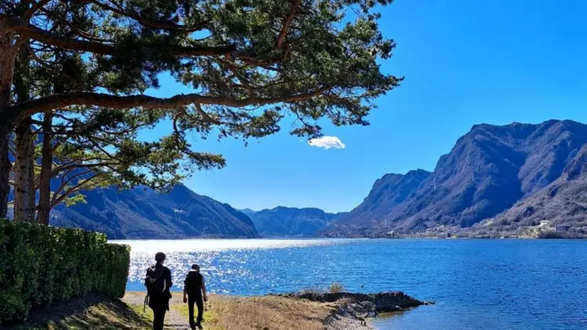 L'itinerario tocca anche il lago d'Idro - Foto Cai Salò/Facebook