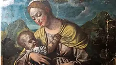 La «Madonna con Gesù Bambino» - Collezione privata