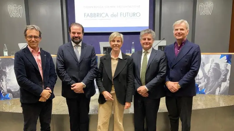 La presentazione del progetto nella sede di Confindustria -  © www.giornaledibrescia.it