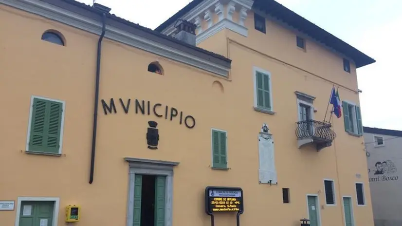 Il municipio di Offlaga