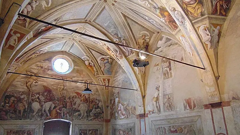 La chiesa del Romanino, capolavoro di Pisogne