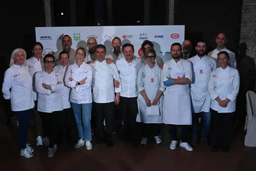 Chef e campioni di Chef per una Notte - Foto New Reporter Favretto e Checchi © www.giornaledibrescia.it