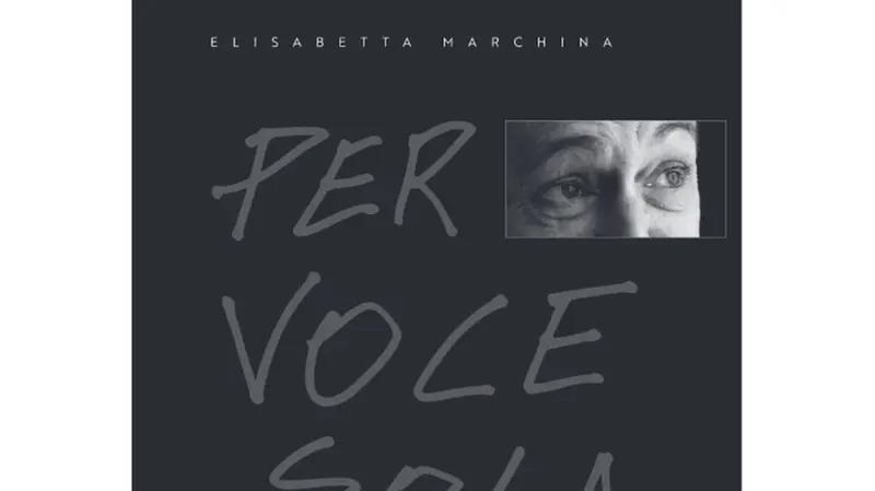 La copertina di Per voce sola