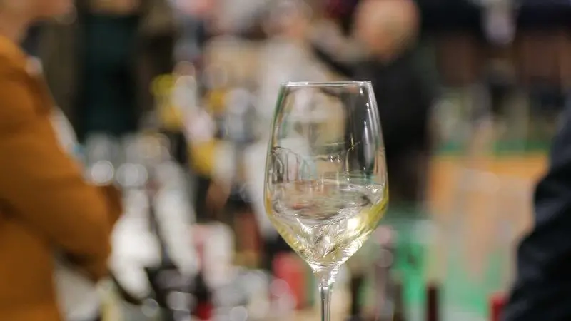 Un bicchiere di vino dal Vinitaly