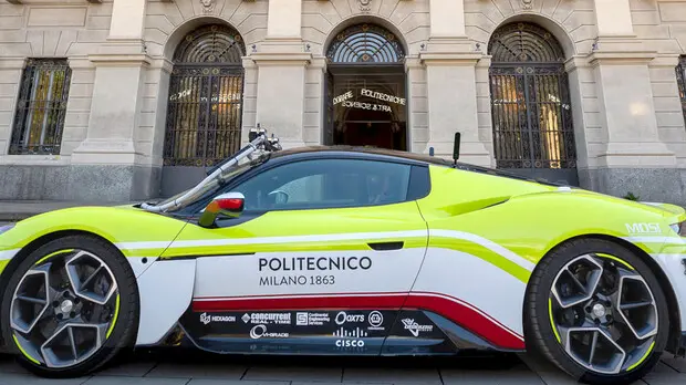 La Maserati a guida autonoma che prenderà parte alla Mille Miglia 2023