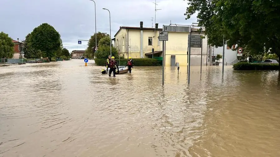 L'impegno dei soccorritori bresciani in Emilia Romagna
