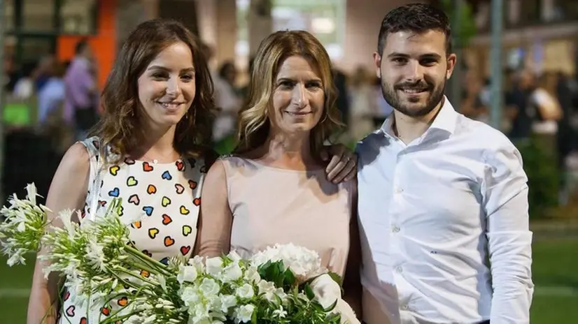 La famiglia di Massimo Salvi, organizzatrice del torneo - © www.giornaledibrescia.it
