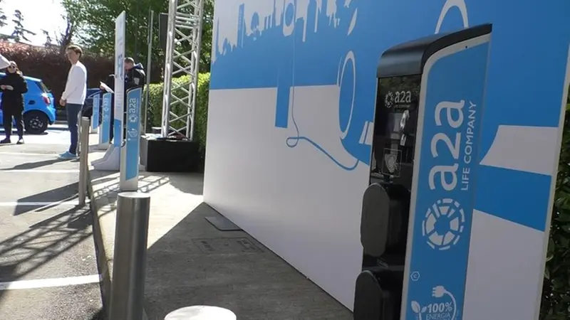 Le 10 nuove colonnine di ricarica City plug di A2A
