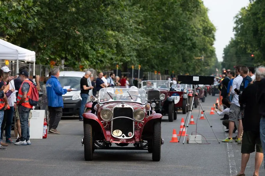 Mille Miglia 2023, la partenza da Milano