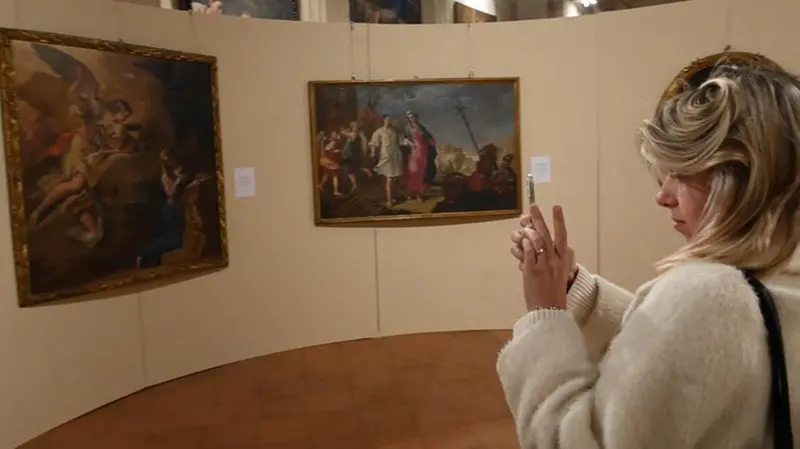 L'inaugurazione della mostra sul Ceruti al Museo Diocesano