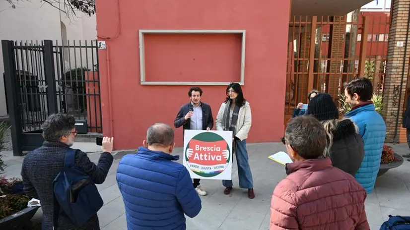 Giovanni Mori e Valentina Gastaldi per Brescia Attiva