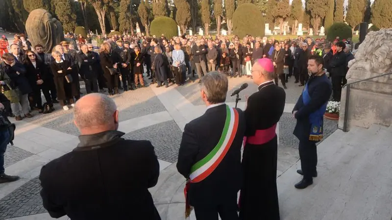 La commemorazione delle vittime del Covid al Vantiniano