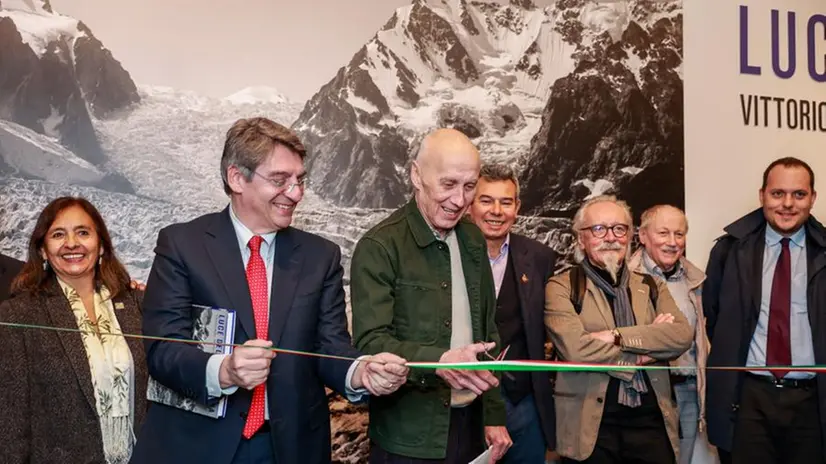 Inaugurazione mostra «Luce della montagna», Museo Santa Giulia