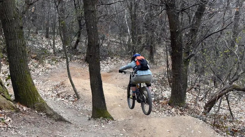 Downhill Cagnolera rimessa a nuovo in Maddalena