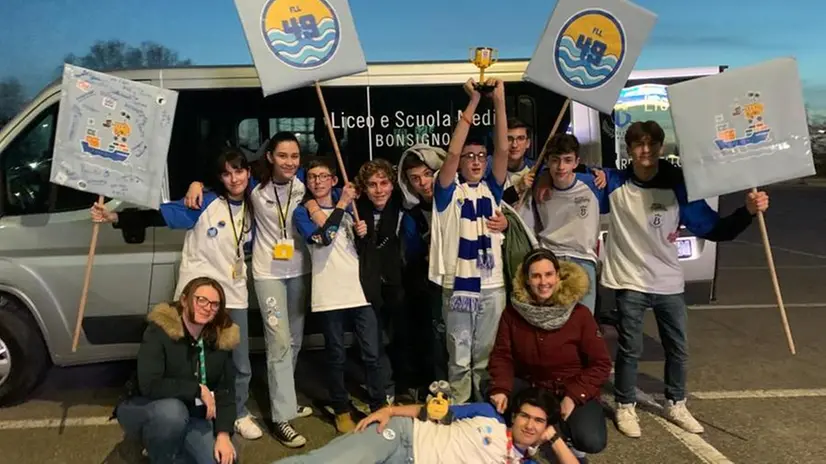 I ragazzi e le ragazze del Bonsignori di Remdello
