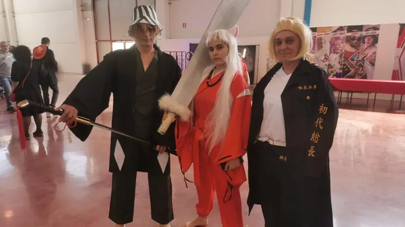 Cosplayer e appassionati al Gardacon di Montichiari