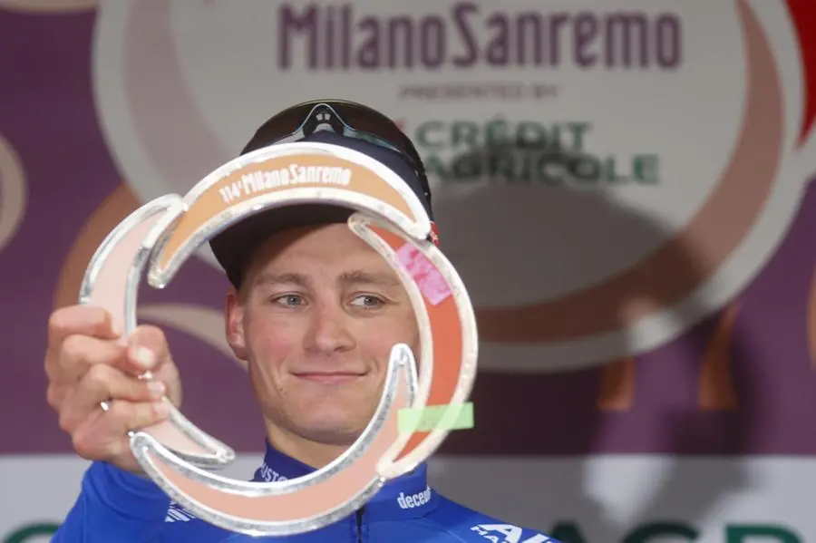 Milano-Sanremo: la vittoria di Mathieu van der Poel