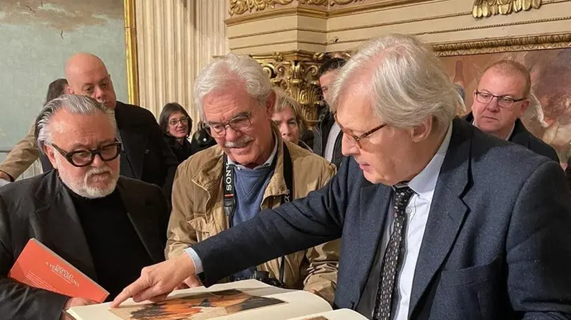 Sgarbi in visita a Verolanuova