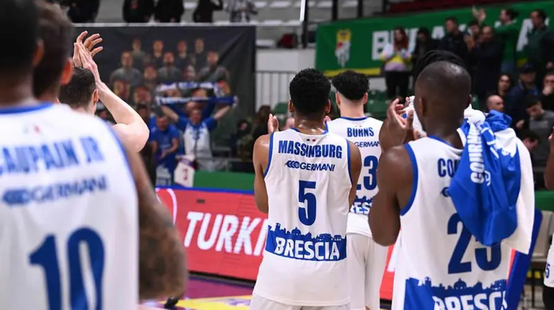 Basket, Eurocup: Germani Brusaspor - Brescia 86-76
