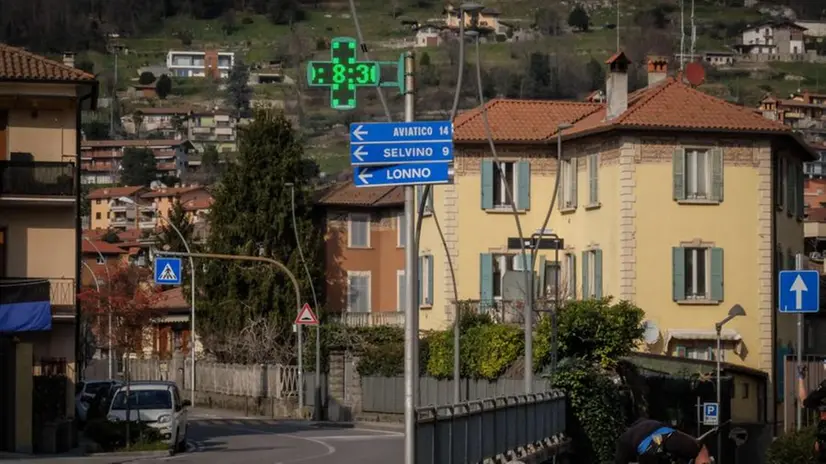 Una veduta di Nembro, dove a inizio marzo 2020 si registravano già molti casi Covid-19 - Foto Ansa © www.giornaledibrescia.it