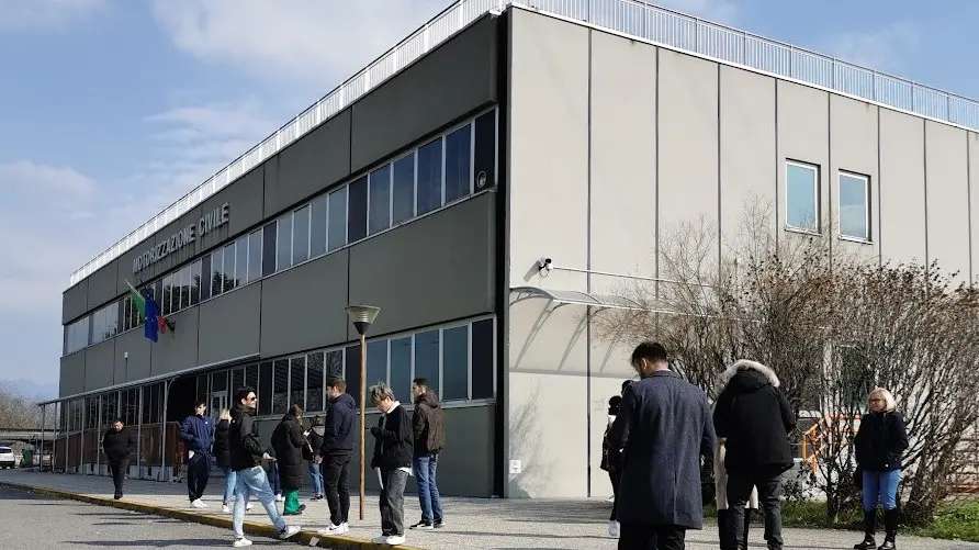 La sede della Motorizzazione di Brescia dove si svolgono gli esami di teoria per la patente © www.giornaledibrescia.it