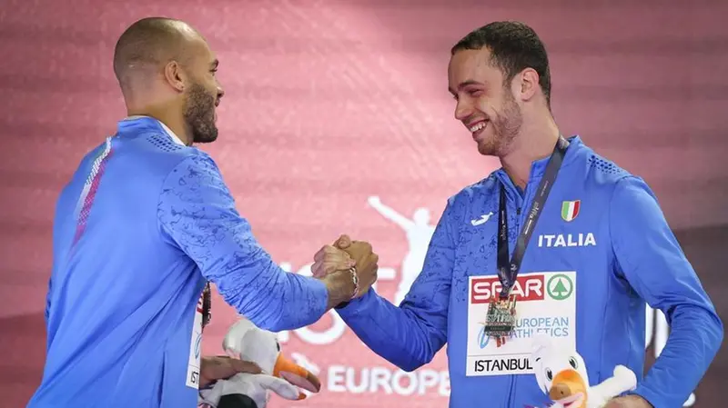 Jacobs lascia il trono al giovane compagno Ceccarelli - Foto Epa © www.giornaledibrescia.it