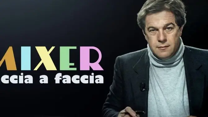 Giovanni Minoli all'epoca della messa in onda di Mixer - Foto tratta da RaiPlay