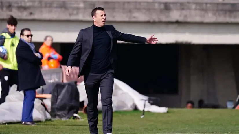 L'allenatore del Brescia, Daniele Gastaldello - Foto NewReporter/Rossini © www.giornaledibrescia.it