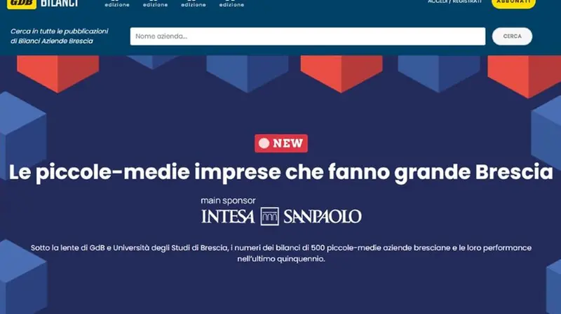 L'homepage di bilanci.giornaledibrescia.it